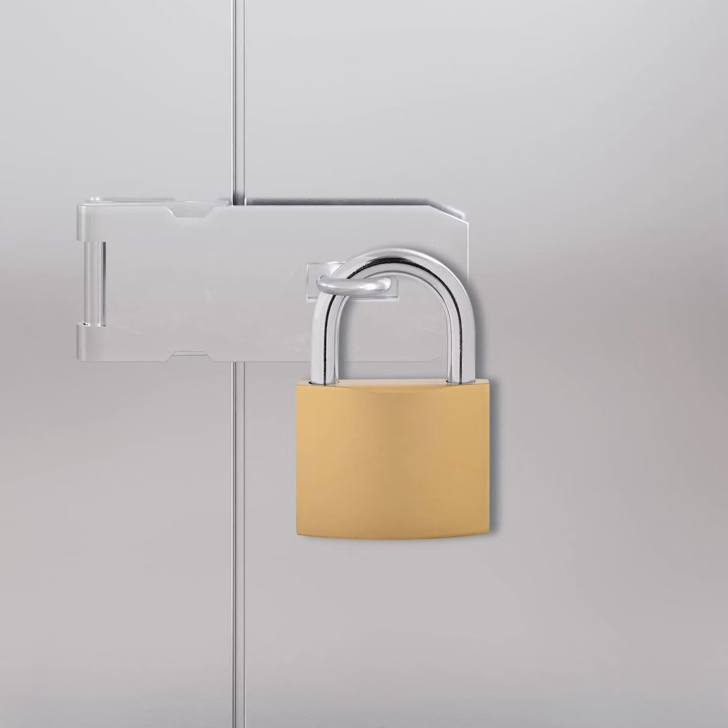 U Lock con Chiavi Ottone 6 x 2 x 9,1 cm Ferro