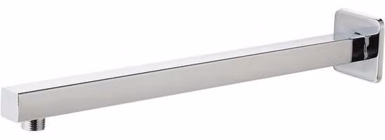 Braccio per soffione a pioggia per bagno, 40 cm, con copertura per soffione