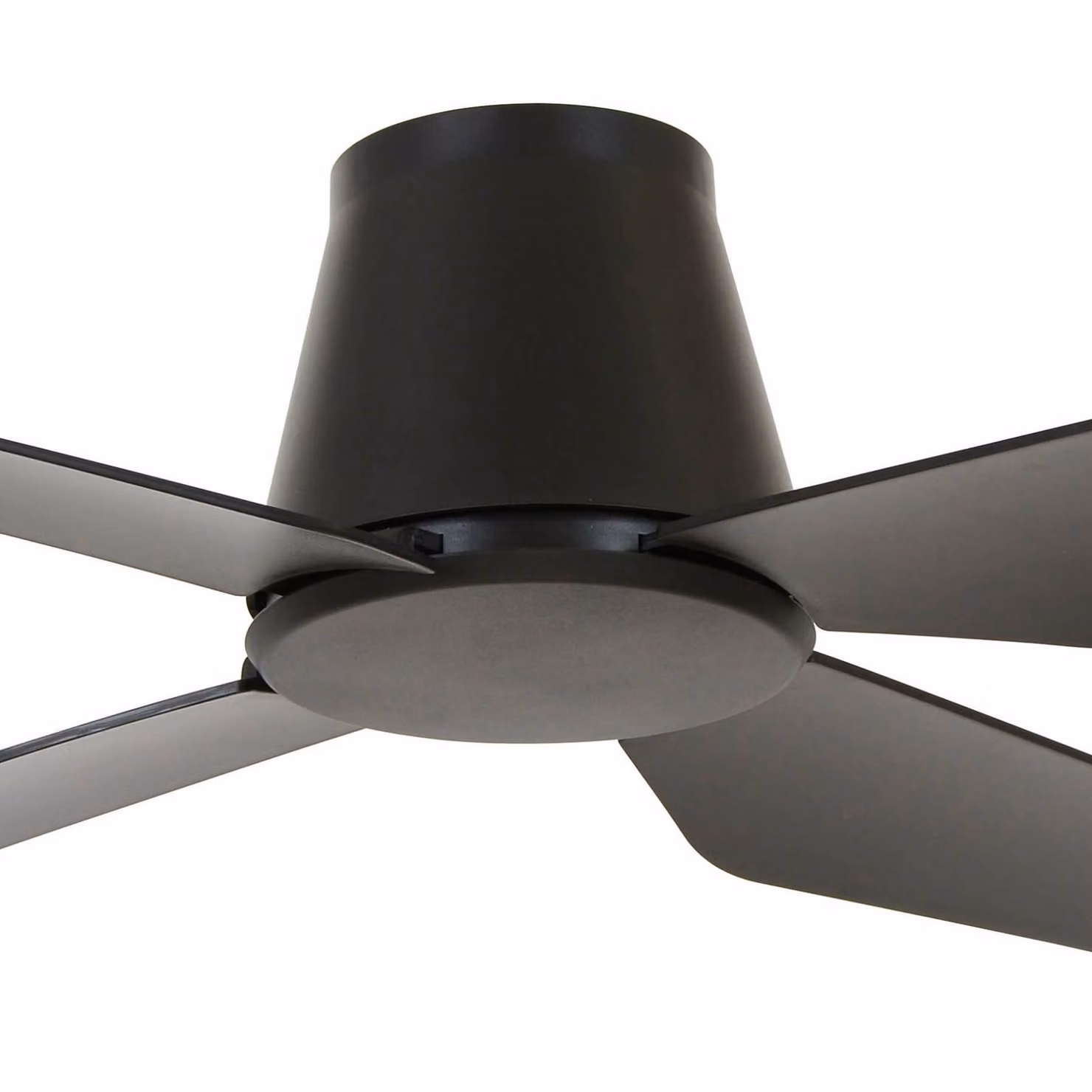 Beacon Lighting Ventilatore da soffitto Aria CTC, nero, Ø 121 cm, silenzioso CTC, Nero, Soggiorno / Sala da pranzo, Plastica, Moderno