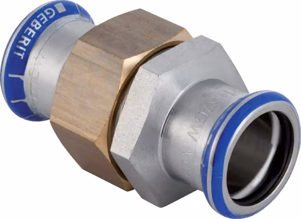 Geberit 35320 Mapress raccordo a vite in acciaio inox d15