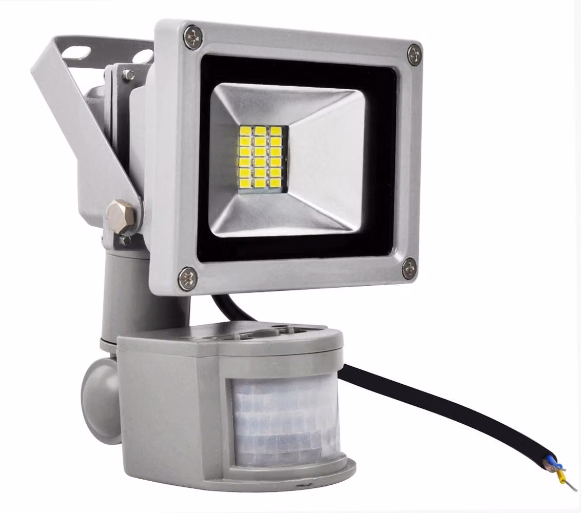 Greenmigo 20W LED bianco freddo proiettore SMD con rilevatore di movimento proiettore esterno impermeabile IP65 AC 85-265V (20 Watt)