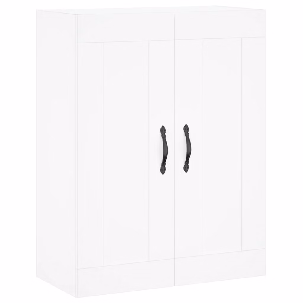 Mobile a Parete Bianco 69,5x34,90 cm in Legno Multistrato