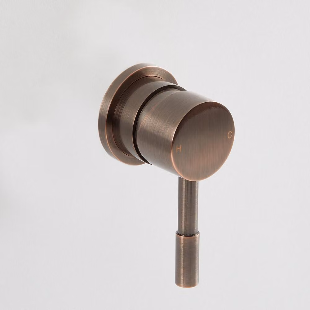 Miscelatore Doccia Manuale – Bronzo Spazzolato