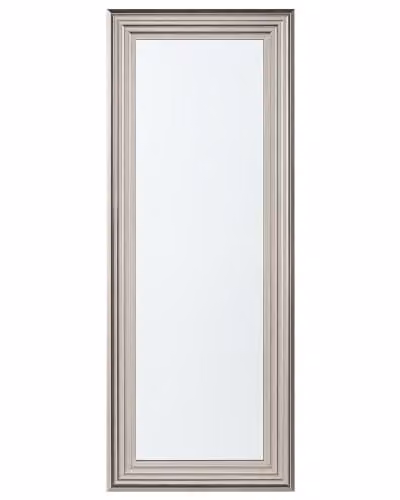 Beliani Specchio da parete in color argento 50 x 130