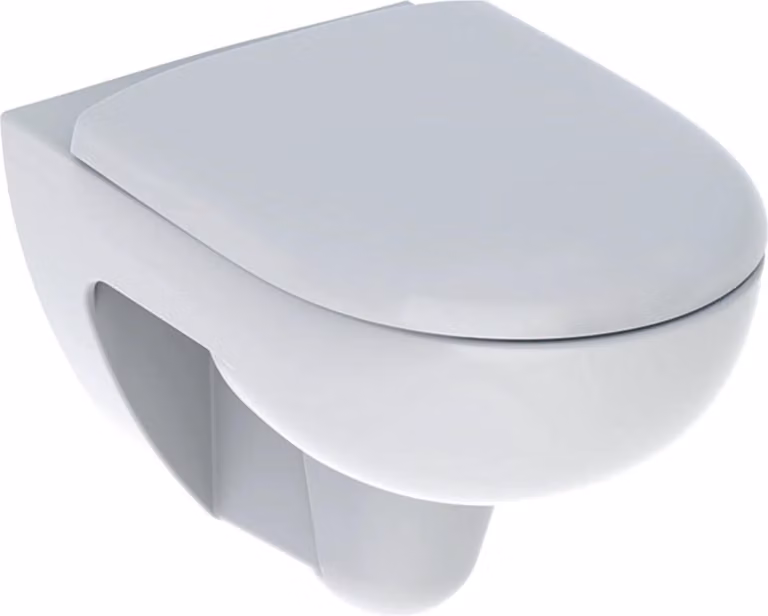 Geberit Wand-Tiefspül-WC Renova Set m WCSitz Bef. v. ob. 540mm Ausld. weiß