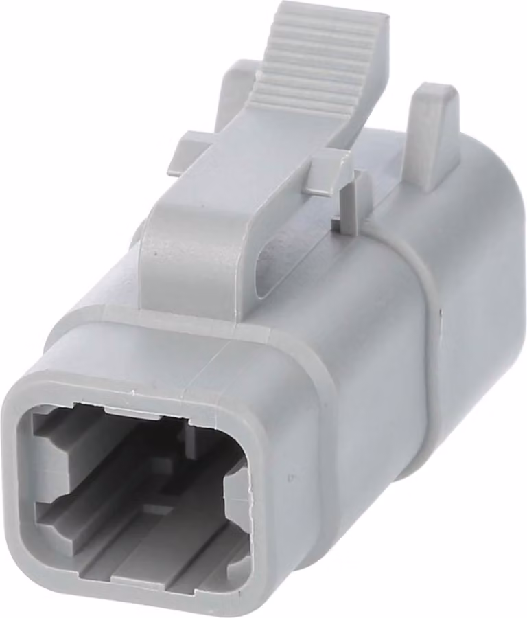 Amphenol AS-4SF 117 Presa cavo serie ATM, 4 poli, connessione a crimpare, diametro isolamento 1,35 mm - 3,05 mm,