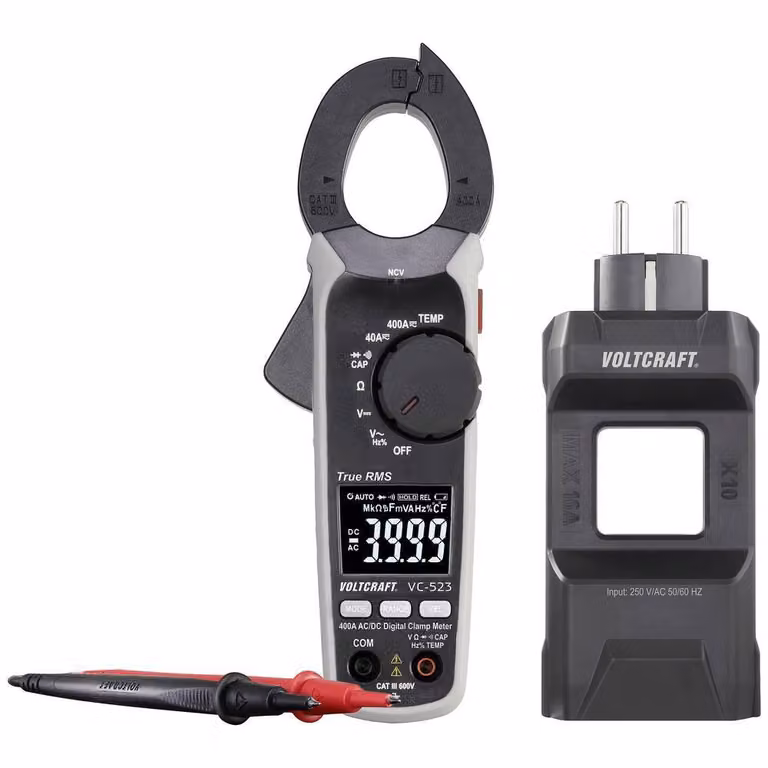 VOLTCRAFT VC523 SE plus DMA Pinza amperometrica digitale CAT III 600 V