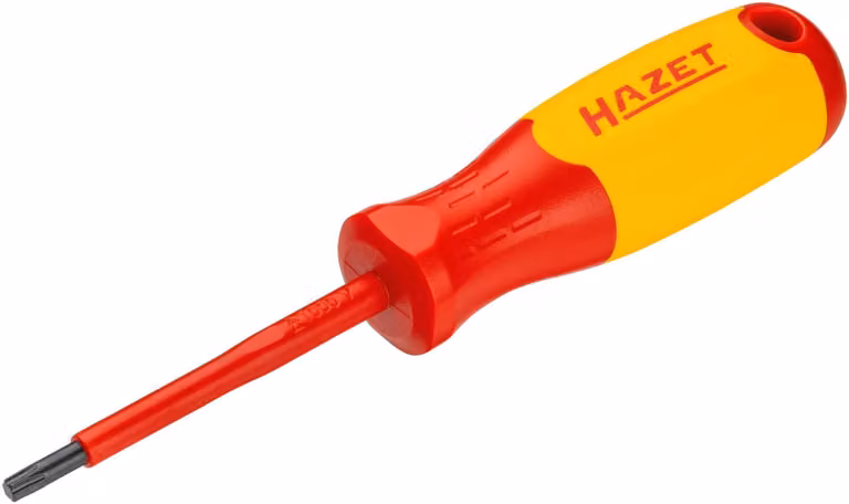 Cacciavite da elettricista Hazet, con isolamento di protezione, profilo interno TX, SW T25