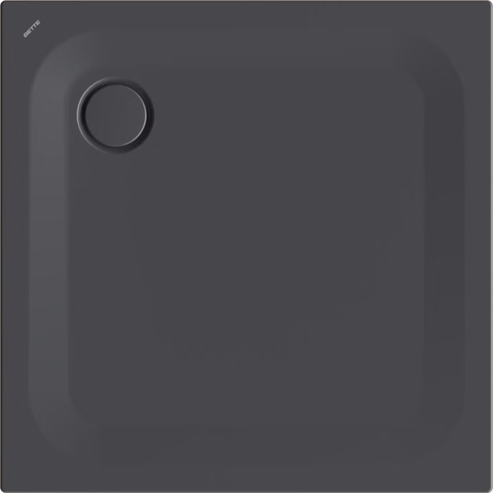 BetteUltra receveur de douche rectangulaire avec support de baignoire minimum, 900x900x25mm, 5930-400T1, 5930-400T1
