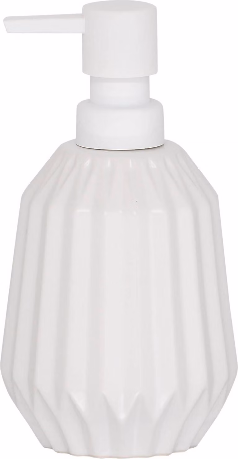 Sealskin Arte Dispenser per sapone bianco