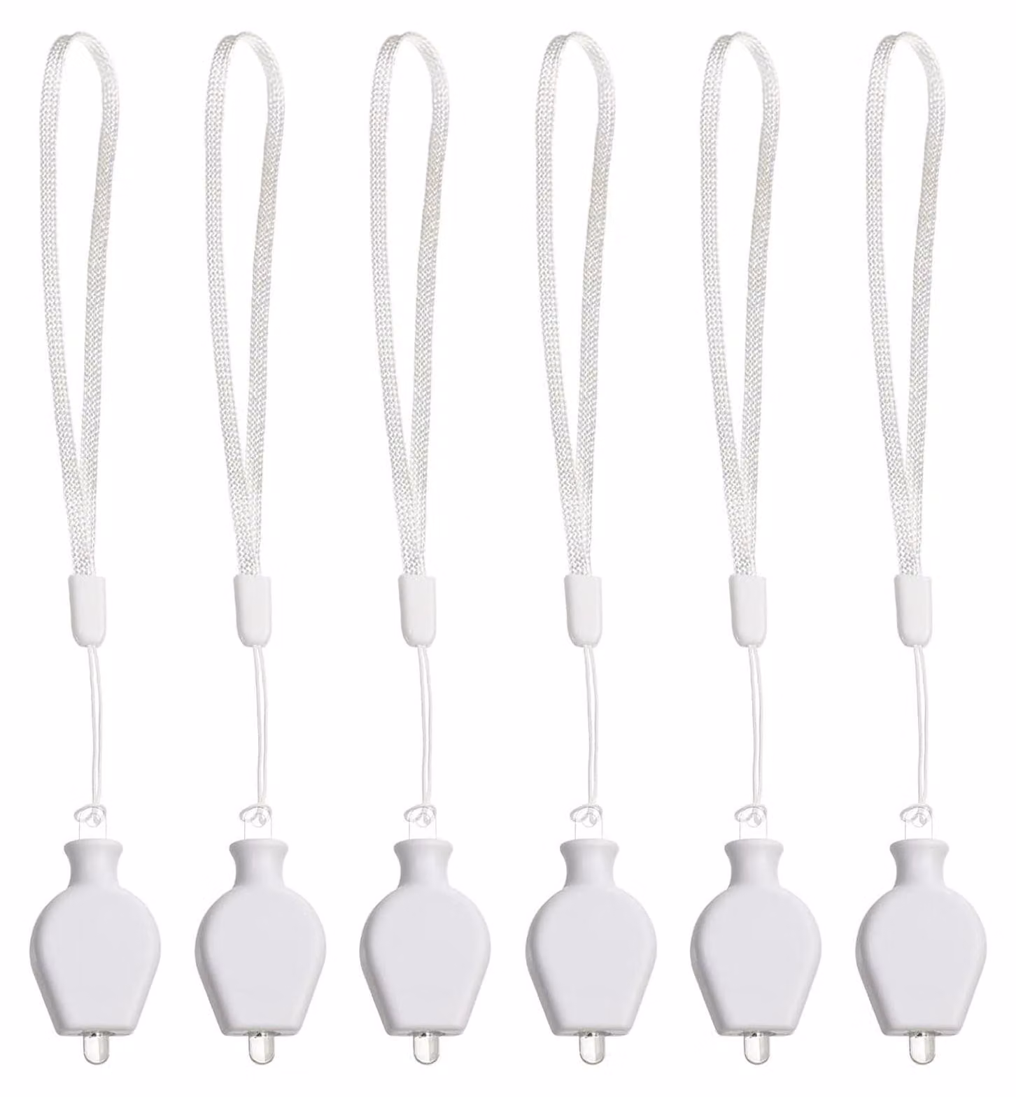 Catena luminosa a LED per palloncini, con 6 lampadine a luce bianca calda, dotata di interruttore a tirante
