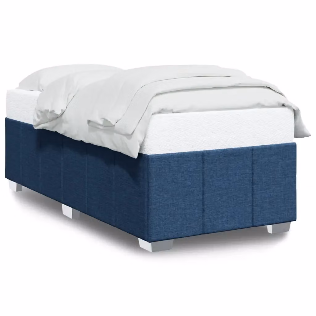 Giroletto vidaXL in tessuto blu senza materasso L 90 cm x P 200 cm – 2