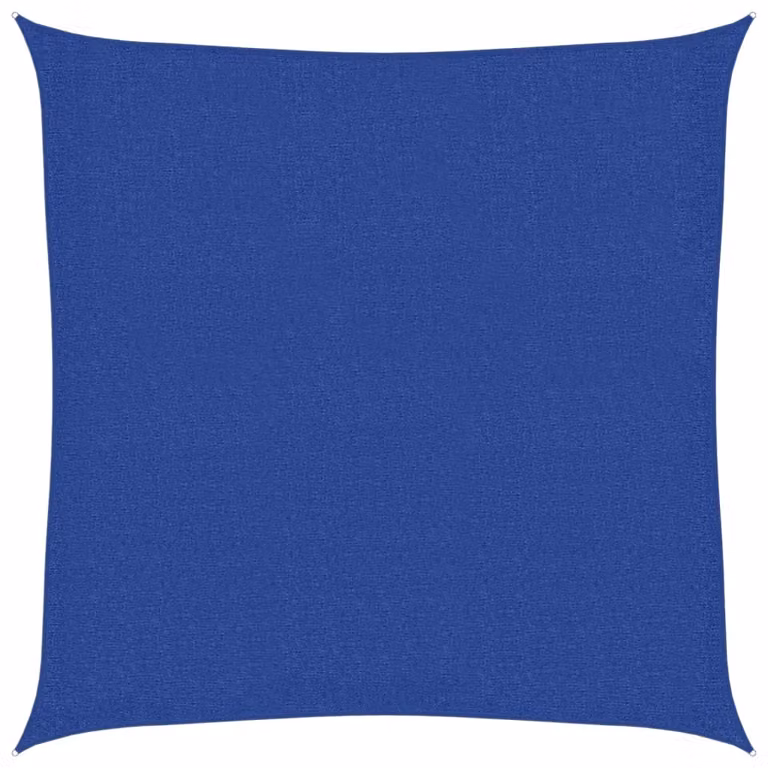 Tenda da sole 160 g/m² Quadrato blu 3,6x3,6 m HDPE