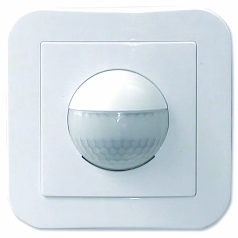 BEG Brück Rilevatore di movimento elettronico Indoor180-R con cornice 92623
