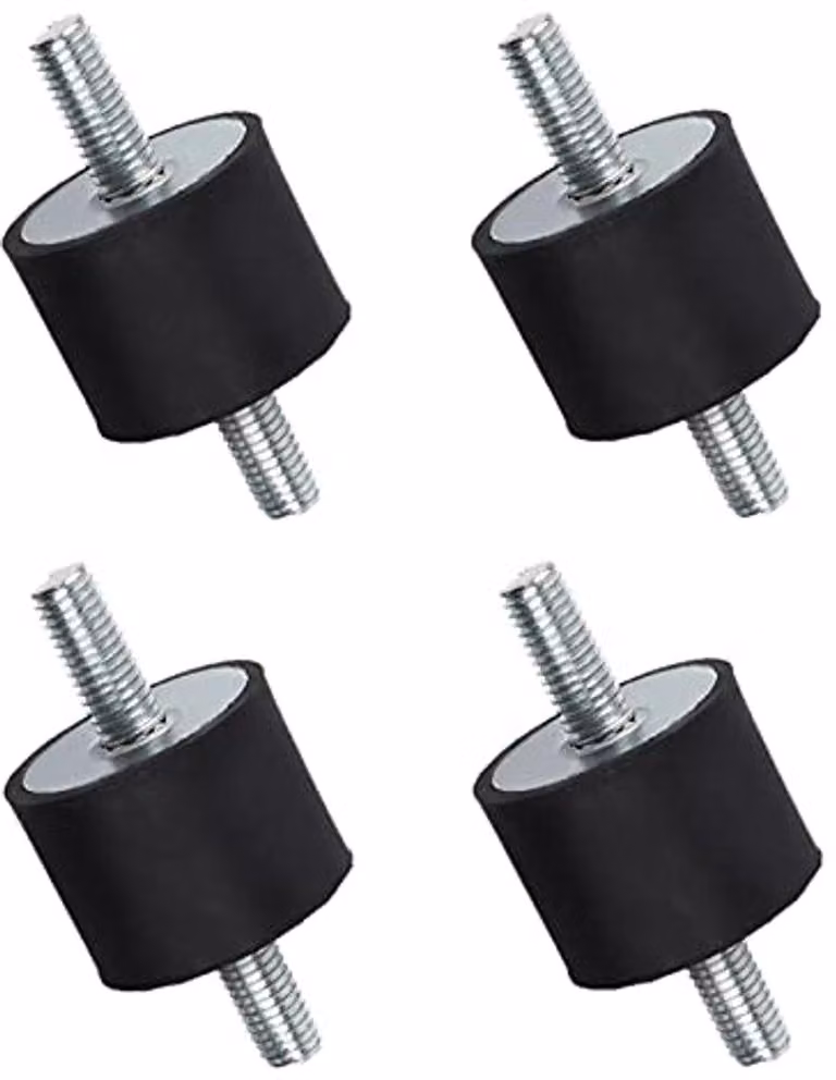 Supporti motore, Cuscinetti antivibranti da 40 mm, Cuscinetti antivibranti Clim M10, Cuscinetti antivibranti M10, Supporti in gomma, Cuscinetti antivibranti M10, Cuscinetti antivibranti per compressore d'aria