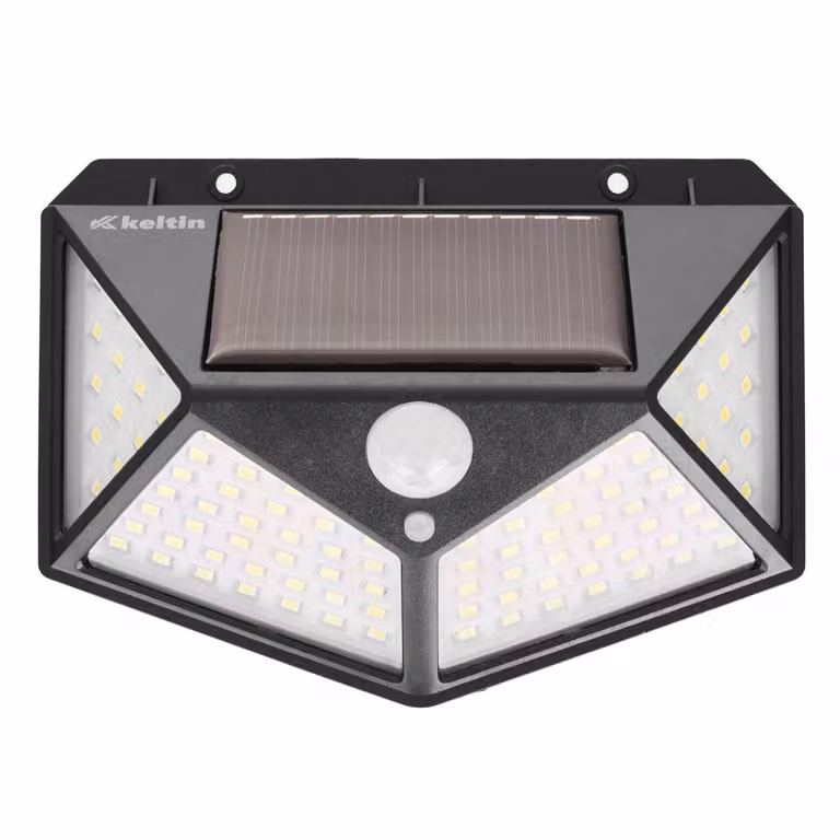 KELTIN Lampada solare a LED 8W con sensore di movimento e crepuscolare K02025