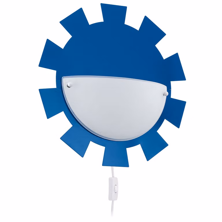 EGLO LEONIE, s forma sferica, 1 lampadina, attacco E27, grado di protezione IP20, colore blu