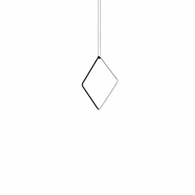 Flos - Arrangements Square Large - Lampada a sospensione - Nero