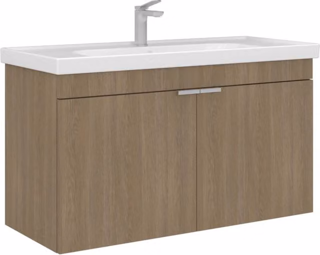 Mobile lavabo "Desna 100" - 100 x 45 x 58 cm - Rovere Sonomo