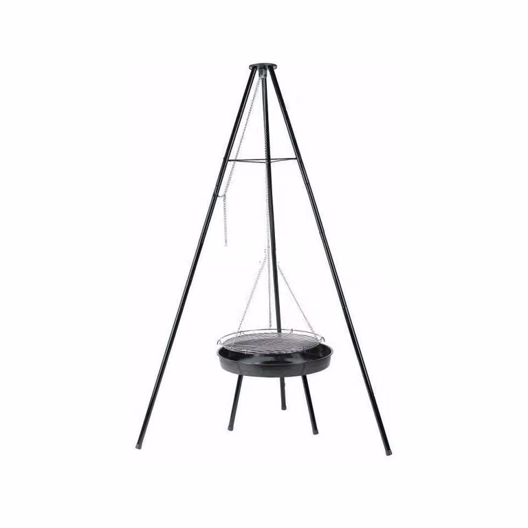 Diametro griglia 54,5 cm NERO con supporto