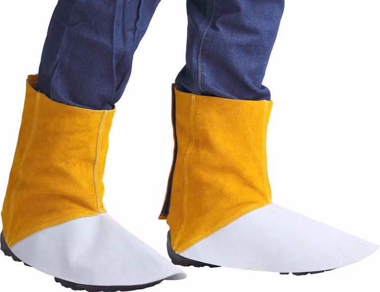 Ghette Strend Pro Industrial, per saldatura, in pelle, 15 cm, coppia 2 pz