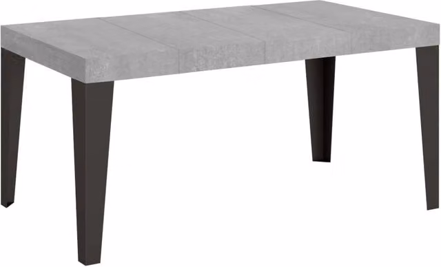 Tavolo Allungabile Flame Premium GIORDANOSHOP Colore Cemento L/P/H: 130/234 x 90 x 77 cm