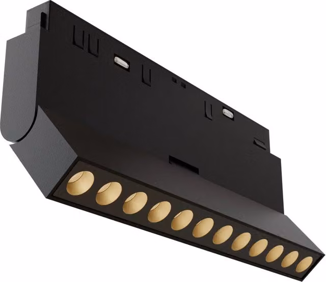 Faretto Maytoni Exility Points per binario con luce LED integrata in alluminio nero – 1
