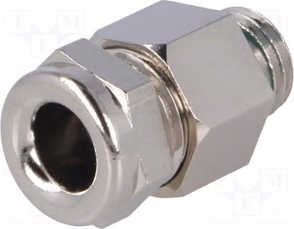 1 x Raccordo per cavo, grado di protezione IP68, materiale: ottone, codice prodotto: 52001887, connettore M8