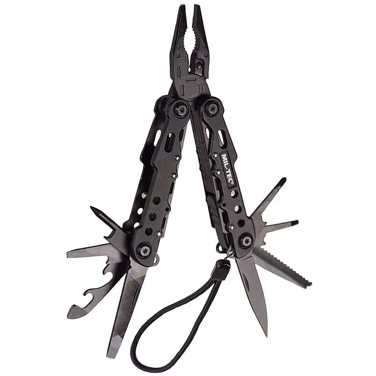Multiutensile Mil-Tec nero grande