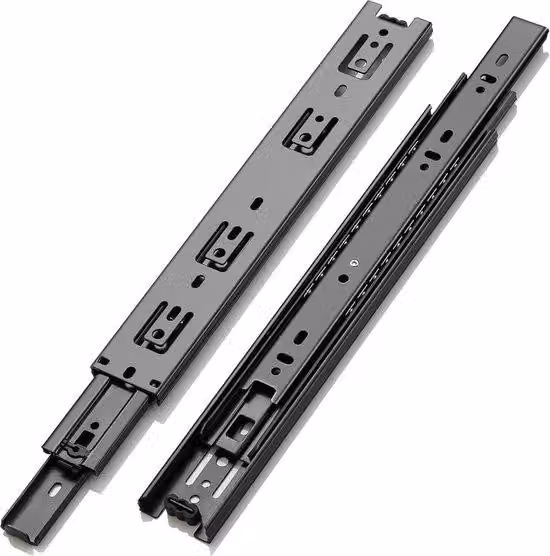 Guide estraibili per cassetti da cucina 600 mm 45 kg