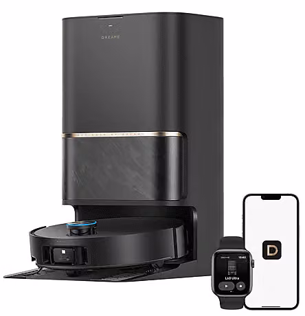 Robot Aspirapolvere e Lavapavimenti Dreame L60 Ultra Nero con Potenza 600 W e Tecnologia Laser