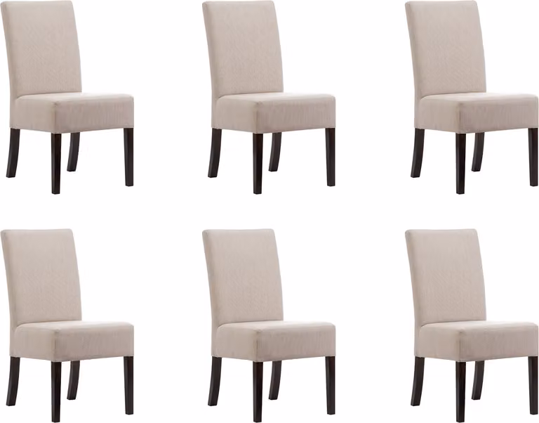 6x Stuhl Set Polster Sitz Stühle Garnitur Wartezimmer Kanzlei Praxis Lounge Club