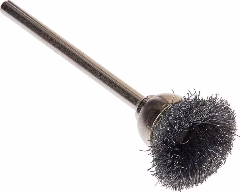 Proxxon Stahlbürsteqn Form Pinsel 13mm Stahl, 2 Stück