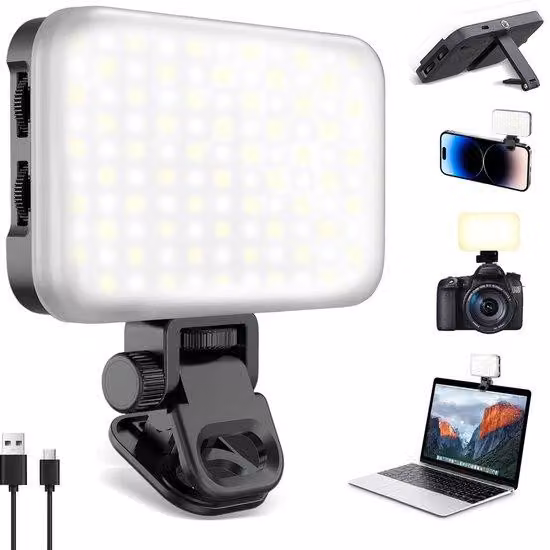 Luce video a LED Smart Lumen con luminosità e temperatura di colore regolabili