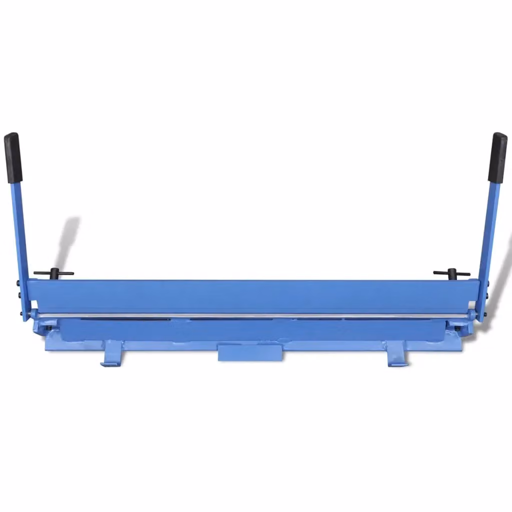 Piegatrice manuale per lamiera vidaXL in ghisa blu 930 mm – 2