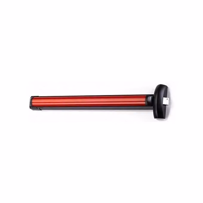 Maniglione antipanico laterale reversibile Cisa Fast Touch 59801-11-0 in alluminio e acciaio, colore nero opaco, L: 840 mm