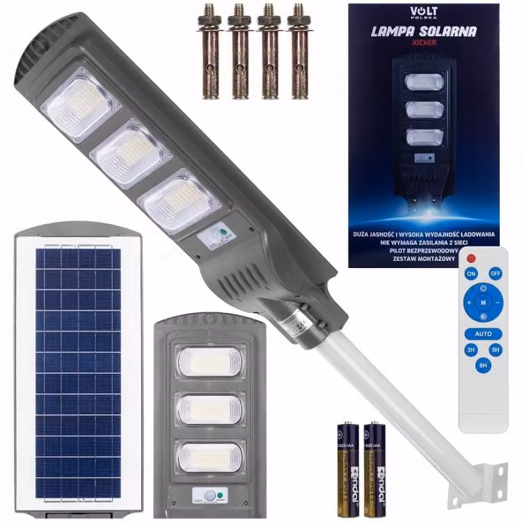 120 lampione solare lampione sensore lampada proiettore illuminazione stradale LED