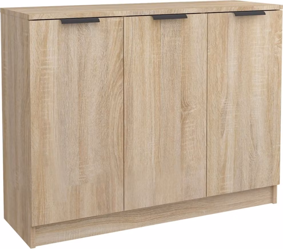 Credenza Rovere Sonoma 90,5x30x70 cm in Legno Multistrato