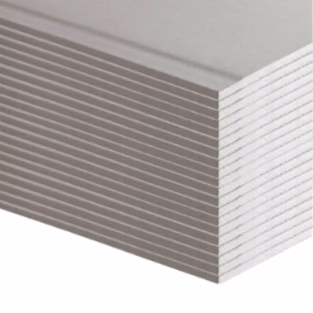 Lastre di cartongesso per rivestimenti Fortunato bianche, confezione da 20 pezzi, L 120 cm x H 200 cm, spessore 9,5 mm