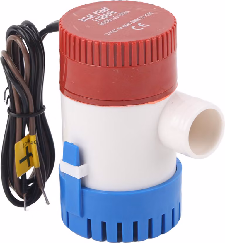 1100GPH 12V pompa di sentina sommergibile non automatica acqua barca marina