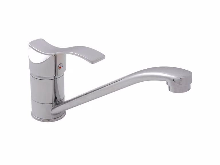 Rubinetto da cucina con bocca girevole Argo cromo
