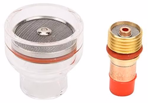 Kit di accessori per saldatrice TIG, set di torce TIG, accessori per saldatrici TIG modello 17/18/26 (1,6 mm)