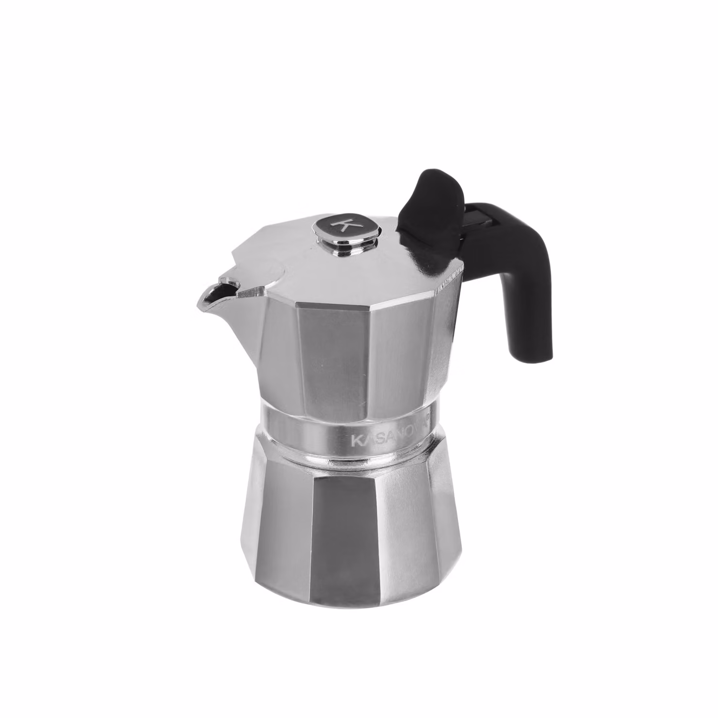 Caffettiera Kasanova Premium da 1 tazza color argento – 2