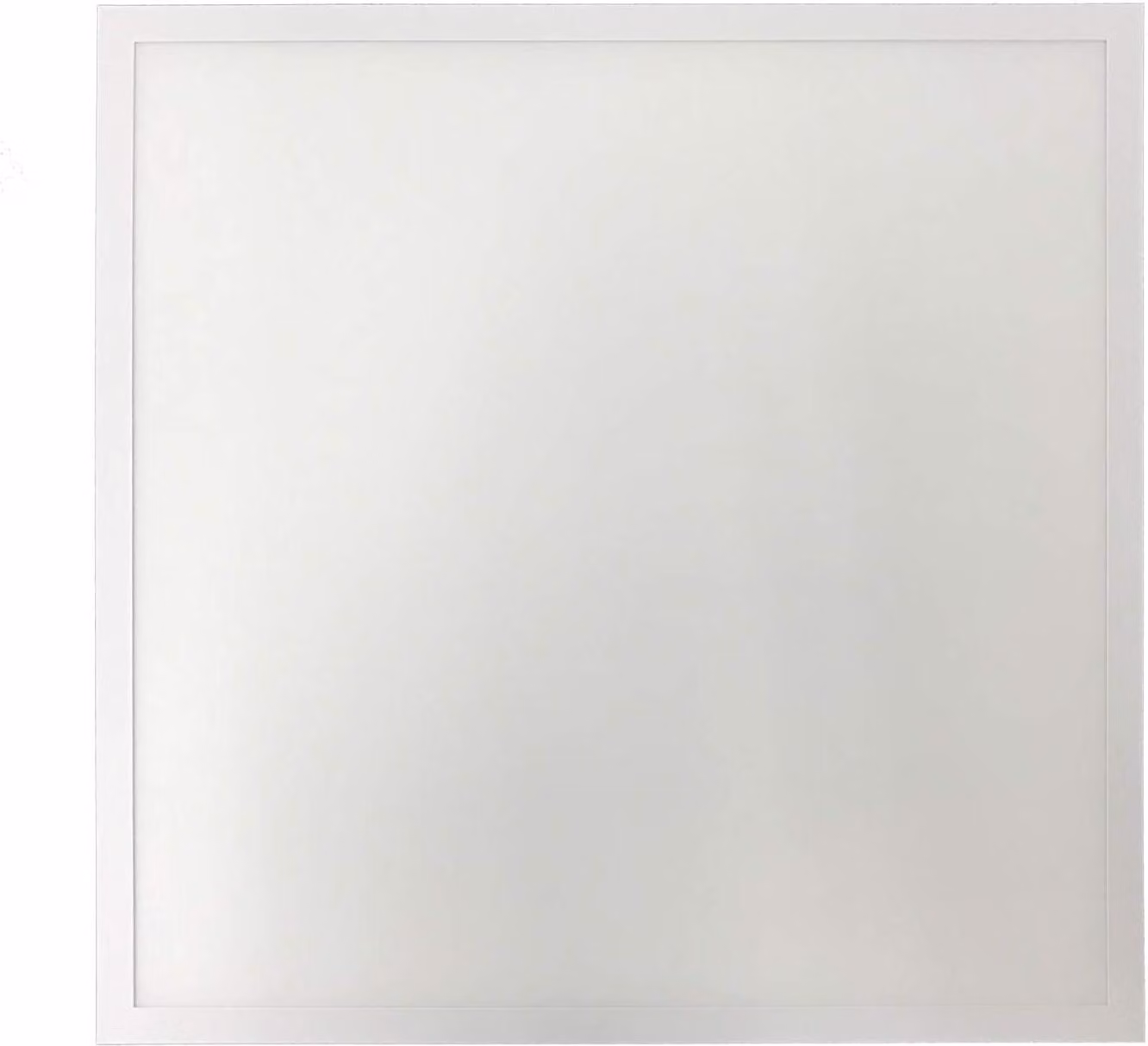 Braytron Pannello LED 62x62cm 40W Bianco caldo 3000K Plafoniera 3400lm Lampada da soffitto sottile incl. cavo di sospensione Materiale di montaggio