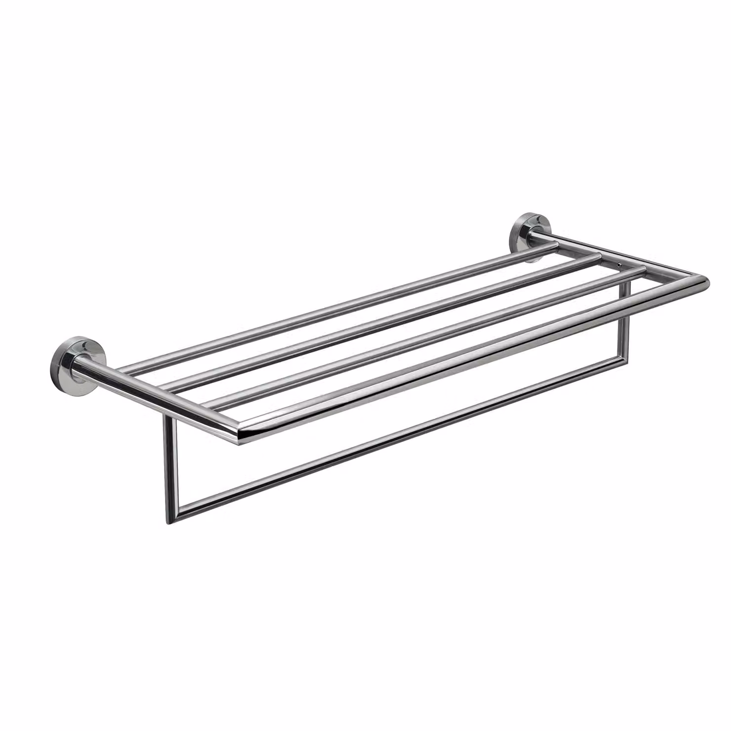 Mensola portasciugamani da muro in acciaio inox AISI 304 Gedy 5044 serie PROJECT Cromato