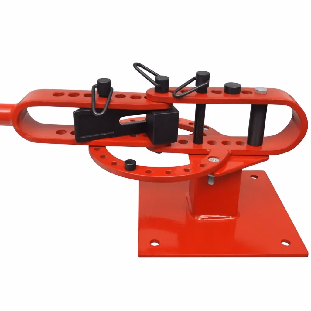 Macchina manuale da banco per la piegatura di tubi in acciaio DESIGN IN, colore rosso, L/P/H: 24 x 24 x 24 cm – 2