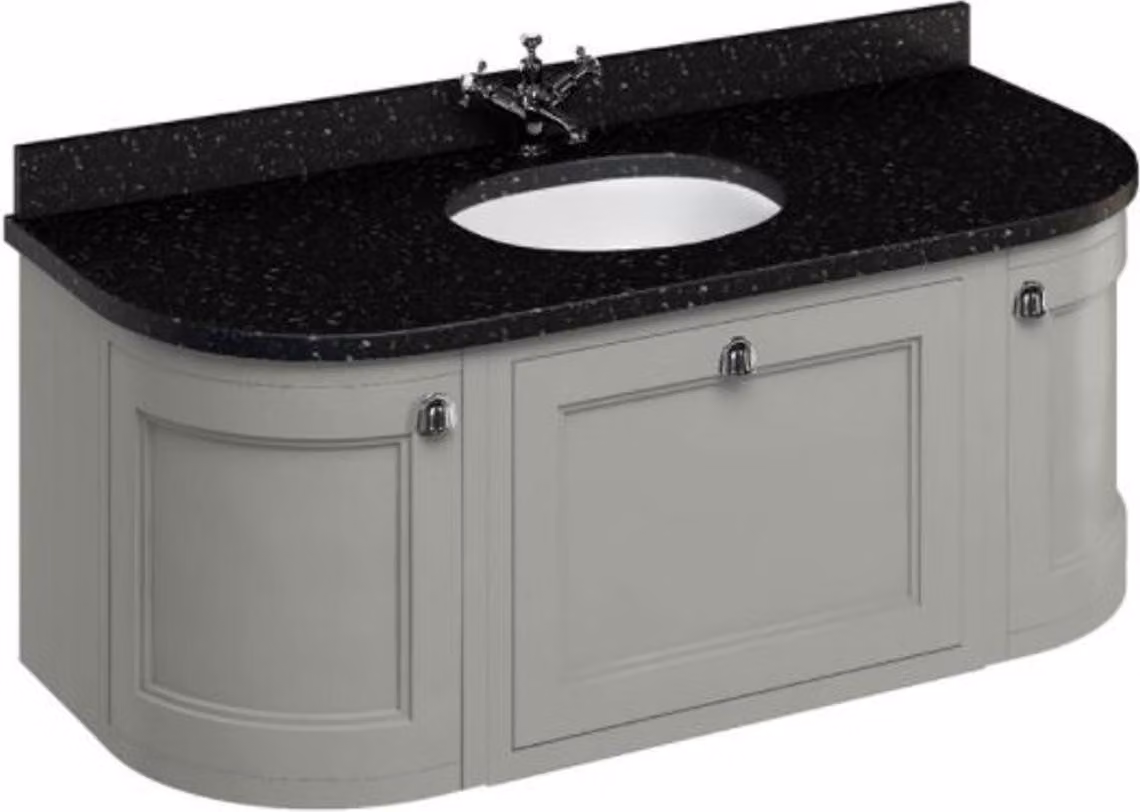 Casa Padrino lavabo / vanity a parete 134 x 55 x H. 59 cm - Arredo Hotel Ristorante