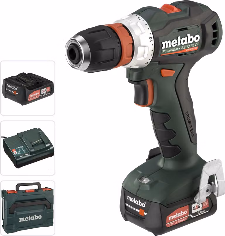 Metabo PowerMaxx SB 12 BL Akku-Schlagbohrschrauber 12V 601046500