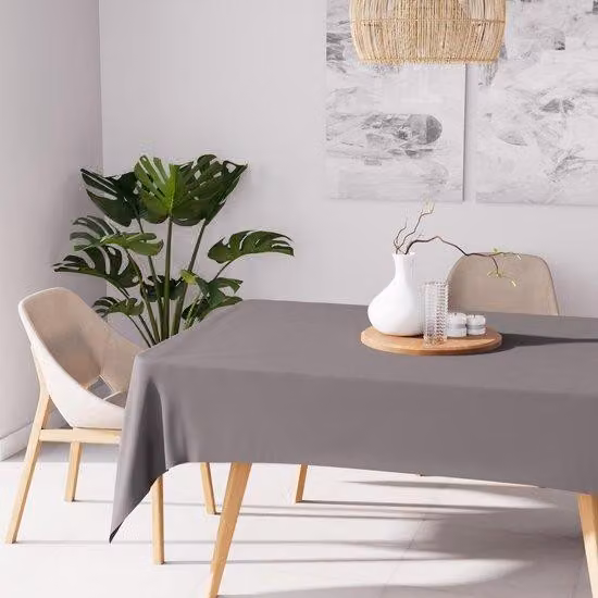 Telo in ocra con protezione antipolvere, quadrato, 140x300 cm, grigio
