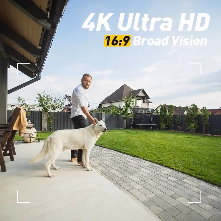 Telecamera di sicurezza - Sistema di telecamere di sicurezza - Videosorveglianza - 4K Ultra HD - Registratore video digitale (DVR) a 8 canali - H.265
